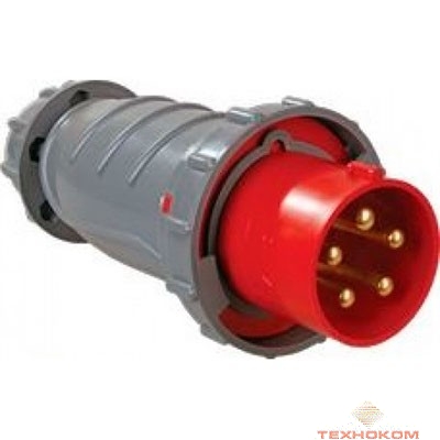 Iek PSN02-063-5 Вилка переносная ССИ-035 63А-6ч/200/346-240/415В 3Р + РЕ+ N IP67 MAGNUM ИЭК