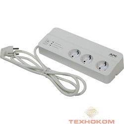 APC PM6-RS сетевой фильтр 2м, белый