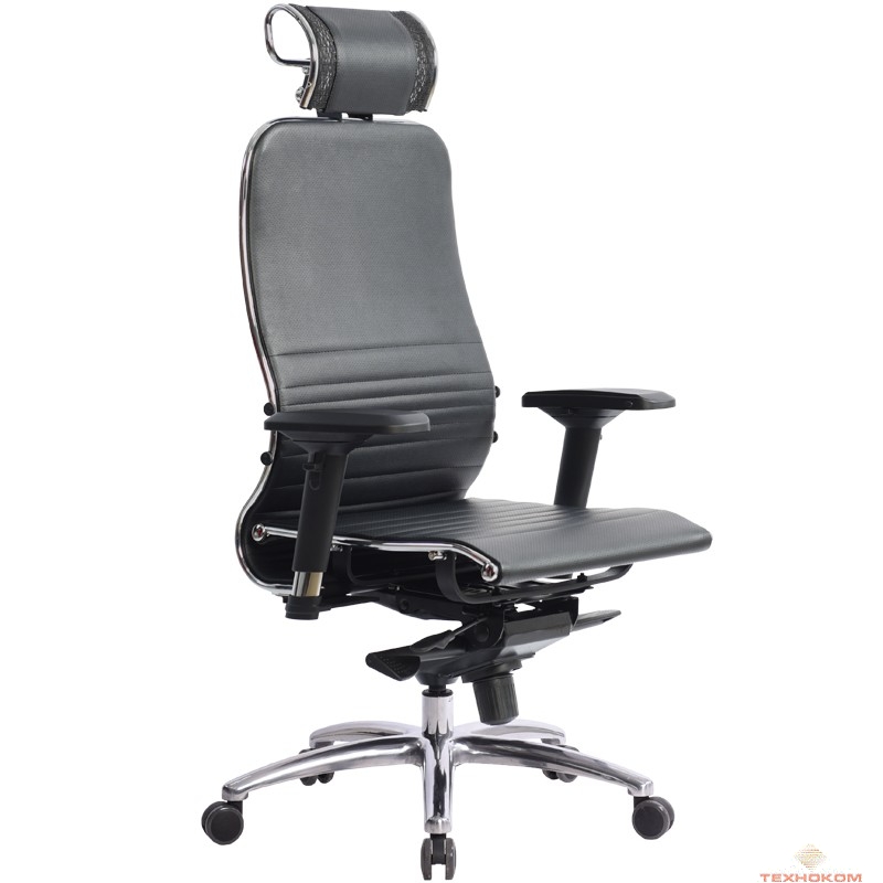 Кресло "Samurai K-3.03" с 3D подголовником , Черный [4665302684530]