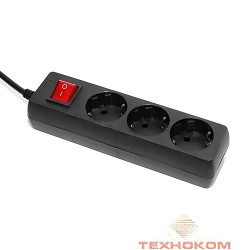 5bites SP3-B-10E Сетевой удлинитель  3S / 3*0.75MM2 / 1M / BLACK