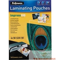 Fellowes Пленки для ламинирования FS-53511 (А4, 100 мкм, 100шт)