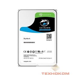 1TB Seagate Skyhawk (ST1000VX005) {Serial ATA III, 5900 rpm, 64mb, для видеонаблюдения}