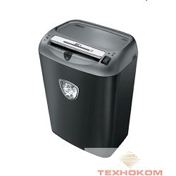Fellowes Шредер Powershred 75Cs FS-46750 (FS-4675001/FS-4675002){авт., 3.9х50мм, 12лст., 27лтр., уничтожает: скобы, карты, скрепки, CD, селектор кол-ва листов}