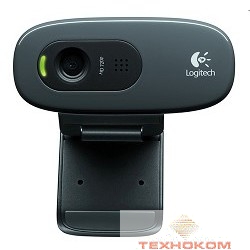 960-001063/960-000636 Logitech HD Webcam C270, USB 2.0, 1280*720, 3Mpix foto, Mic, Black