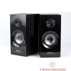 Defender Mercury 35(MKII) {2.0, Актив.колонки 2x20 W (RMS), 50-20000 Hz, караоке, дерев. корпус} [65705]