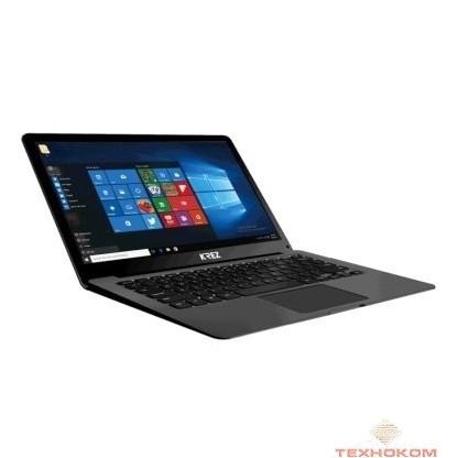 KREZ N1303 Helio, 3/32 GB ССД,разъем RJ45, FHD IPS экран, 1920x1080,USB.20x2, USB 3.0x1, HDMIx1, OS Windows Home, 7.6V/5000mA h цвет черный,пластик