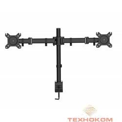 Cactus CS-VM-D29-BK черный Кронштейн для мониторов 13"-27" макс.10кг настольный поворот и наклон