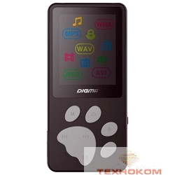 386646 Плеер Flash Digma S3 4Gb черный/серый/1.8"/FM/microSD