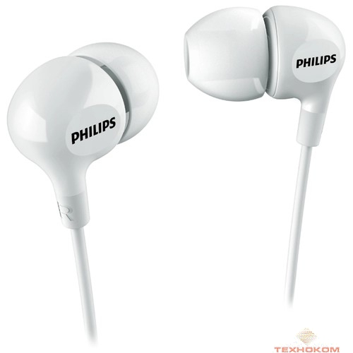 Philips SHE3550WT 1.2м белый проводные (в ушной раковине)