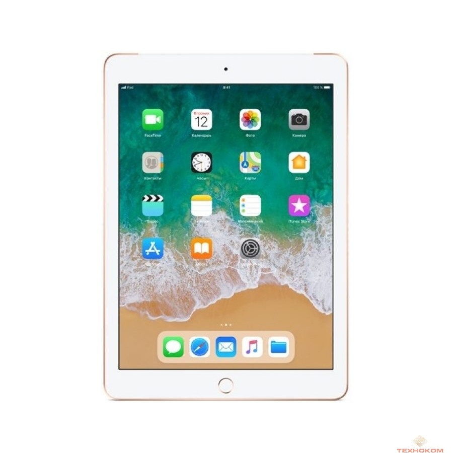 Apple iPad Wi-Fi + Cellular 128GB - Gold (MRM22RU/A) (2018)