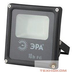 ЭРА Б0019820 Прожектор светодиодный  LPR-10-2700К-М SMD {10W, 2700К, матовое стекло}