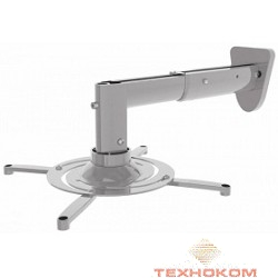 Cactus CS-VM-PR05B-AL серебристый Кронштейн для проектора макс.10кг настенный и потолочный поворот