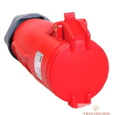 Iek PSN22-016-4 Розетка переносная ССИ-214 16А-6ч/380-415В 3Р + РЕ IP44 MAGNUM ИЭК