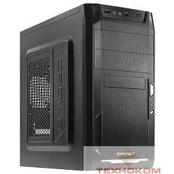 CROWN Корпус MiniTower CMC-400 black mATX (CM-PS450office)