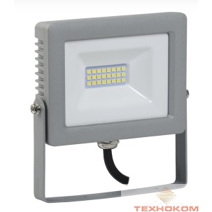 Iek LPDO701-20-K03 Прожектор СДО 07-20 светодиодный серый IP65 6500 K IEK