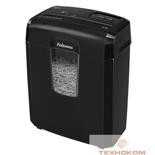 Fellowes Шредер Powershred 8Cd FS-46921 {DIN P-4, 4х35мм, 8лст., 14лтр.,уничт.: скобы,скр., пл.карты,CD}