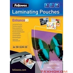 Fellowes Пленки для ламинирования глянцевые FS-53062 (A3,  2х80мкм 100шт)