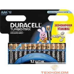 DURACELL LR03-12BL TURBO(MAX) (12 шт. в уп-ке)