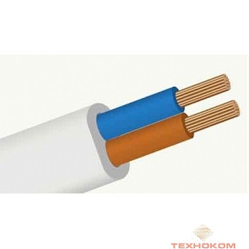 ККЗ Провод ПВС 2х1,5 белый ГОСТ (бухта 150 м)