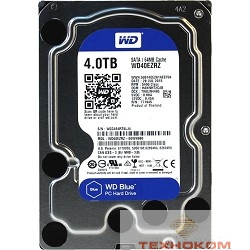 4TB WD Caviar Blue (WD40EZRZ) {Serial ATA III, 5400 rpm, 64Mb buffer}