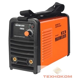 PATRIOT Max Welder DC-180 Инвертор сварочный [605302030] {Сварочный апп.инверторный, Вход.напр. 1ф - 220В, Потреб.мощн. - 5.0 кВт, ток мин/макс - 10/180А, ПВ-60%, диам.электрода - 2/4 мм, Вес 3.95 кг}