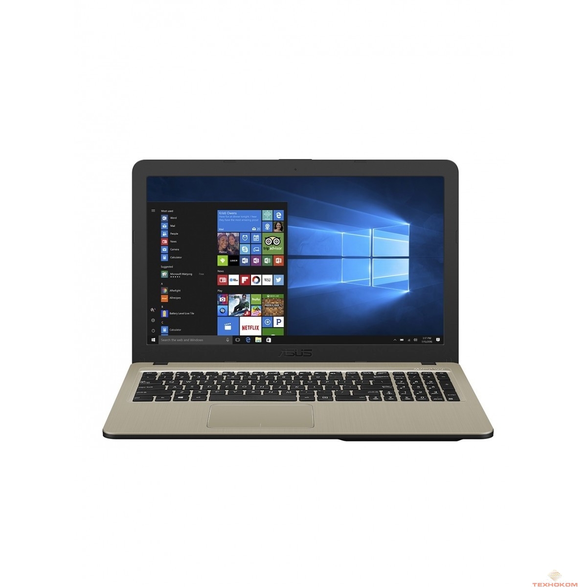 Asus D540YA-XO791T [90NB0CN1-M11810] Black 15.6" {HD E2-6110/4Gb/500Gb/W10}