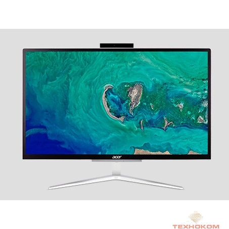 Acer Aspire C22-820 [DQ.BCKER.001] silver black 21.5" {FHD Cel J4005/4Gb/1Tb/Linux/k+m}