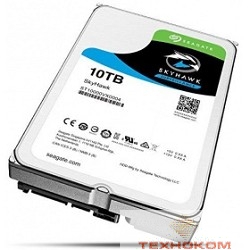 10TB Seagate SkyHawk (ST10000VX0004) {SATA 6 Гбит/с, 7200 rpm, 256 mb buffer, для видеонаблюдения}