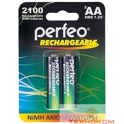 Perfeo AA2100mAh/2BL (2шт. в уп-ке)