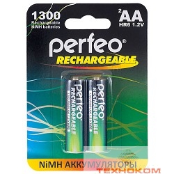 Perfeo AA1300mAh/2BL  (2шт. в уп-ке)