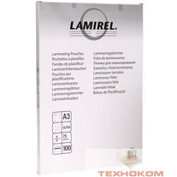 Lamirel Пленка для ламинирования LA-7865501 (А3, 75мкм, 100 шт.)