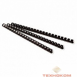 Fellowes Пружина пластиковая FS-53453 (6 мм, черный, 100 шт.)