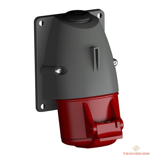 ABB 2CMA193130R1000 Розетка для монтажа на поверхность 332RS6, 32A, 3P+E, IP44, 6ч
