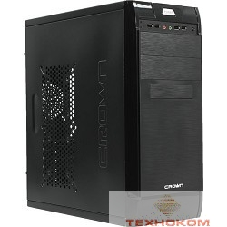 CROWN Корпус Miditower CMC-C501 black ATX (CM-PS450office)
