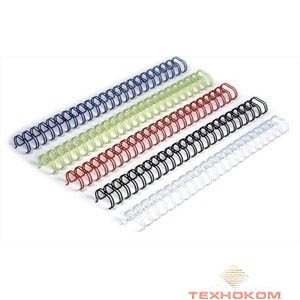 Office Kit Металлические пружины OKPM12W D12.7 мм (1/2) белые 100 шт.