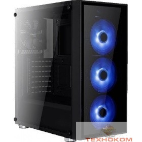 Midi Tower AeroCool "Quartz Blue" ATX 2.03,  без б/п   68941