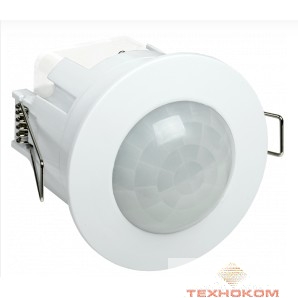 Iek LDD11-201-1200-001 Датчик движения ДД 201 белый, 1200Вт, 360 гр.,6М,IP20,IEK