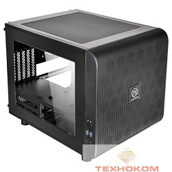 Case Tt Core V21 [CA-1D5-00S1WN-00]  mATX/ win/ black/ USB3.0/ no PSU