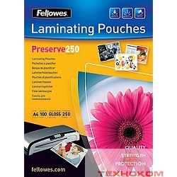 Fellowes Пленка для ламинирования FS-54018 (А4, 250 мкм, 100 шт.)