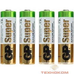 GP 15ARS-2SB4 (4шт. в уп-ке) LR6/4SH Super !!НЕ В БЛИСТЕРЕ!!
