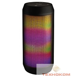 Ginzzu GM-898B {BT-Колонка 2x3W/4Ah/USB/TF/AUX/FM/цветомузыка}