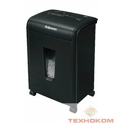 Fellowes Шредер MicroShred FS-4685201 {62MC, DIN P-4, 3х10мм, 10лст.,19лтр., Safety Lock™, уничт.: скобы, пл.карты}