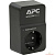 APC PM1WB-RS Сетевой фильтр 1 розетка,16A, черный