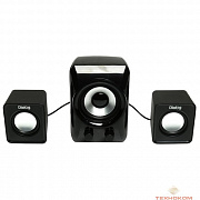 Dialog Colibri AC-202UP BLACK - колонки 2.1, 11W RMS, черные, питание от USB