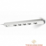 APC PM5-RS сетевой фильтр 1.8м, 5 розеток, белый