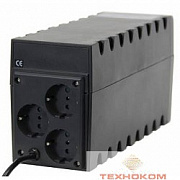 UPS Powercom RPT-600A EURO {Raptor, Line-Interactive, 600VA / 360W, Tower, Schuko}