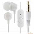 Perfeo PF_A4619 наушники внутриканальные c микрофоном VOTE белые