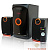 Dialog Progressive AP-200 BLACK { 2.1, 30W+2*15W RMS, USB+SD reader }