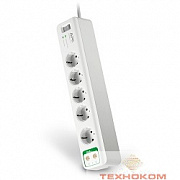 APC PM5V-RS Сетевой фильтр 1.83м, 5 розеток, белый