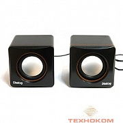 Dialog Colibri AC-04UP BLACK-ORANGE {акустические  колонки 2.0, 6W RMS, пит. от USB}